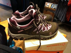 Merrell's Moab Brindle with Gore-tex
